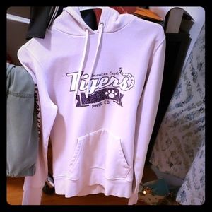 🔴American Eagle Tigers Phys. Ed. Lavender Hoodie